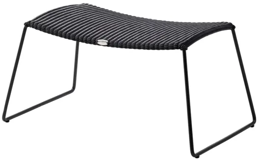 Cane-Line Breeze fotskammel - Svart