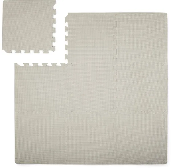 Skum leketeppe lysegrå