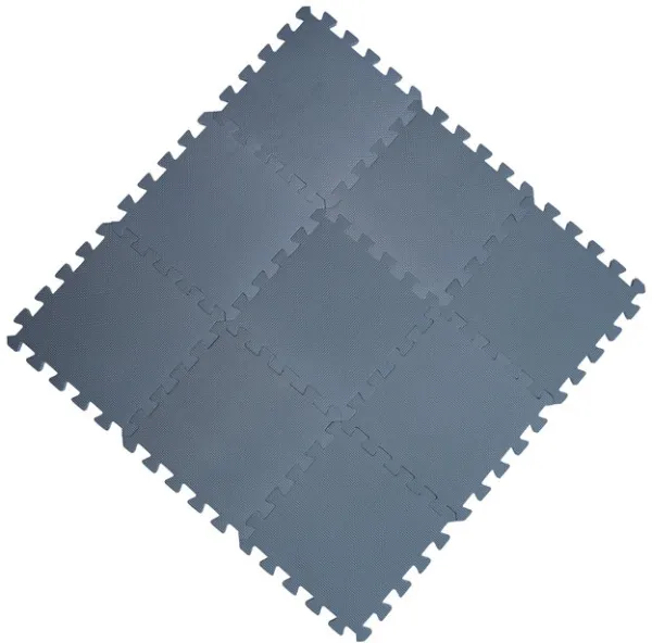 Skumlekeunderlag Bekids, Støvblå 9 stk.