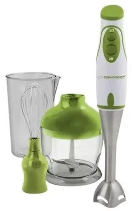 Esperanza Stavblender EKM003G - håndblender - pesto grønn - 450 W