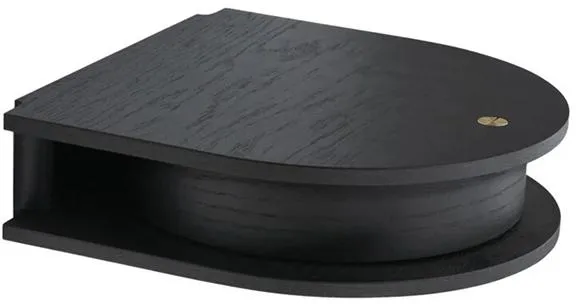 Northern Valet Vegghylle m. Skuff Sort Eik